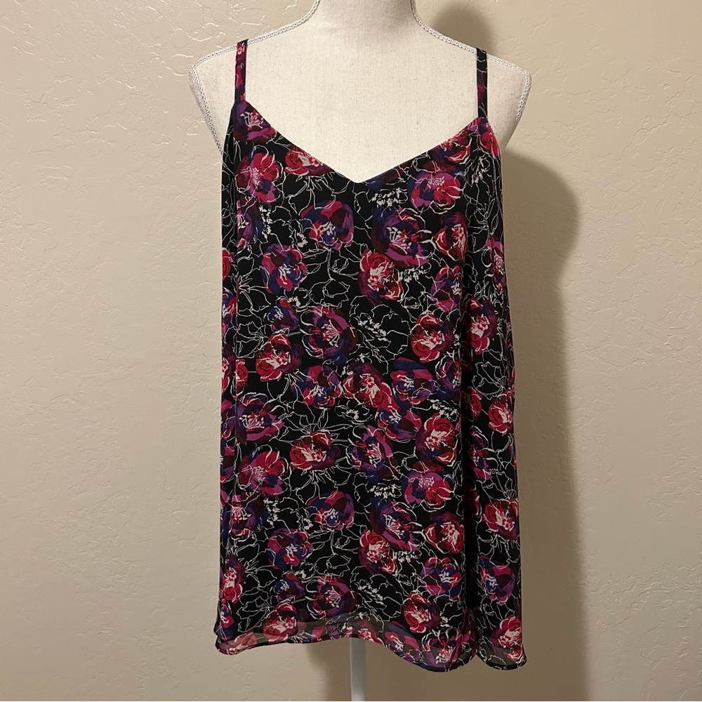 Torrid NWT Black Floral Swing Tank 3X